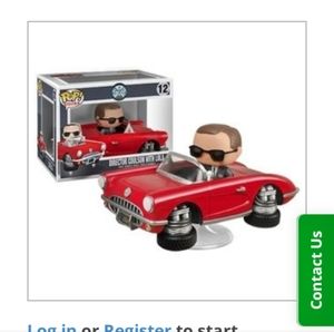 Director Coulson with Lola by Funko Pop!